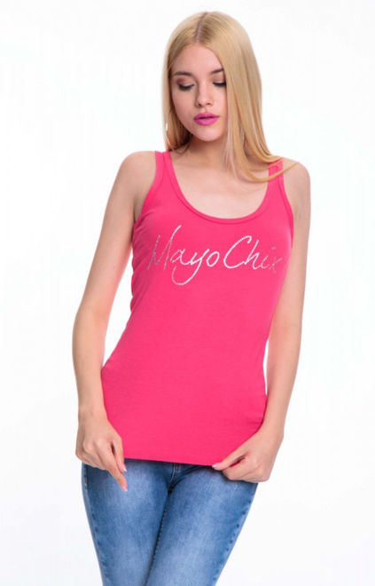 Kép: Mayo Chix Pink Strasszos Corso Trikó