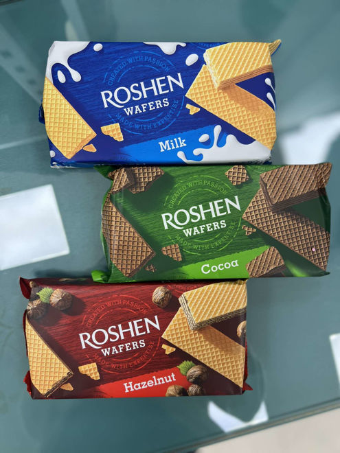Kép: Roshen Wafers Ostya (Több Ízben)