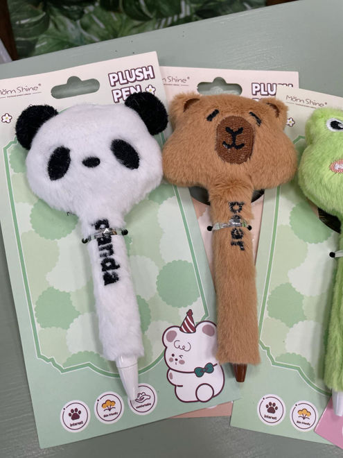 Kép: Plüss capybara figurás golyóstoll