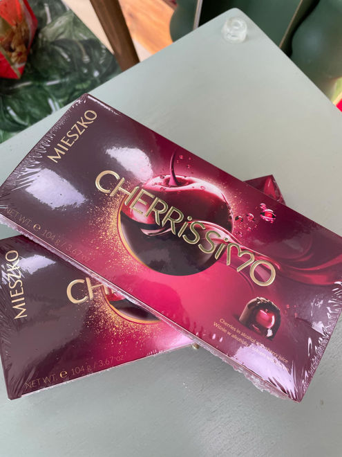 Kép: Mieszko Cherrissimo Alkoholos Meggyek Töltött Praliné 104g