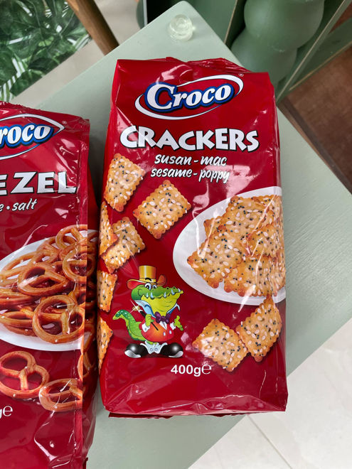 Kép: Croco Crackers Mákos-szezámmagos