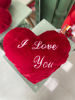 Kép: Szíves I Love You plüss párna