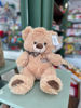 Kép: Plüss Bear Kockás Nyakkendős Maci 30cm