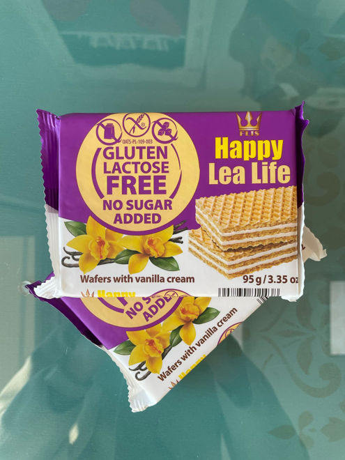 Kép: Happy Lea Life Vanillia Krémes Glutén Laktóz És Cukor Mentes 95g