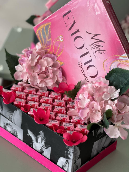 Kép: Milete Pink Virágos Ajándék Box