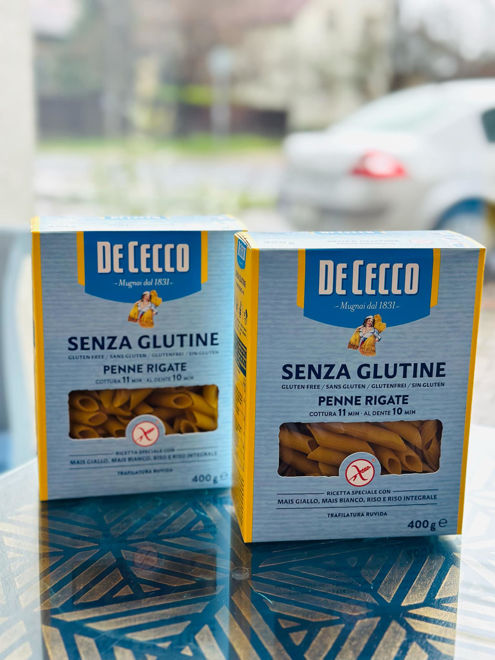 Kép: De Cecco Gluténmentes Penne Rigate Tészta 400g