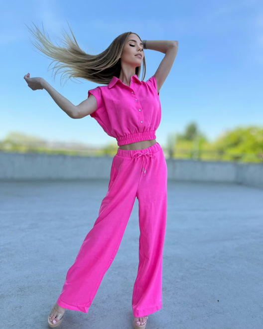 Kép: La Pierre Pink Gumis Nadrág