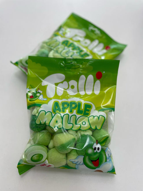 Kép: Trolli Apple Mallow Töltött Gumicukor 150g