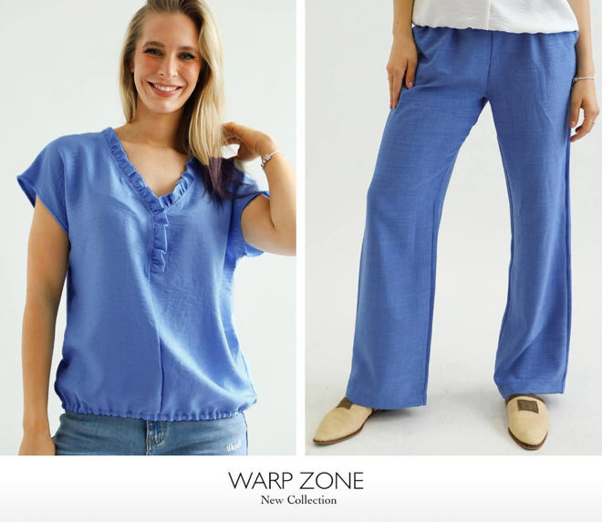 Kép: Warp Zone Kék Lezser Nadrág