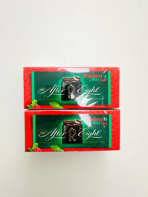 Kép: After Eight Étcsokoládé Eper és Menta Töltelékkel