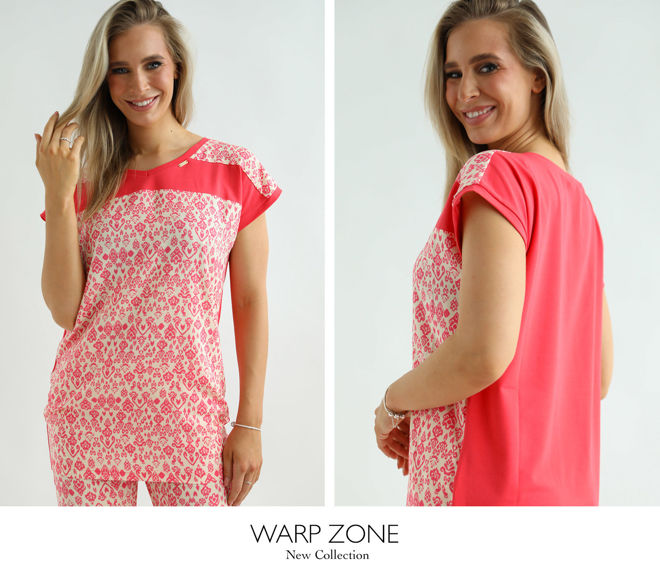 Kép: Warp Zone Lazac Mintás Felső/Tunika
