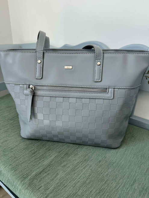 Kép: David Jones Szürke  Anyagában Mintás Táska