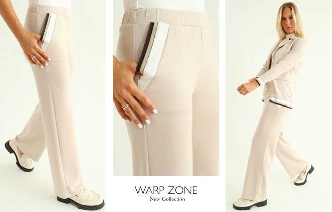 Kép: Warp Zone Bézs  Nadrág