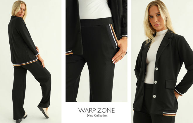 Kép: Warp Zone Fekete Nadrág