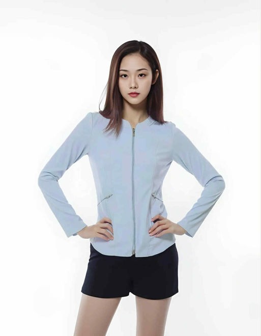 Kép: Extyn Babakék Műbőr Dzseki