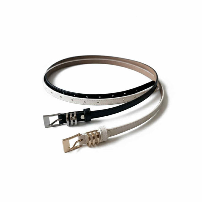 Kép: Bőr Dupla Láncos Öv