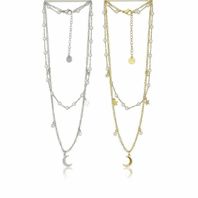 Kép: Dupla Soros Charmos Nyaklánc ( TÖBB SZÍNBEN )