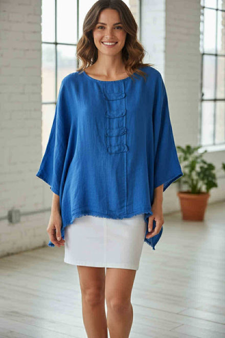 Kép: Királykék Denevér Ujjú Felső