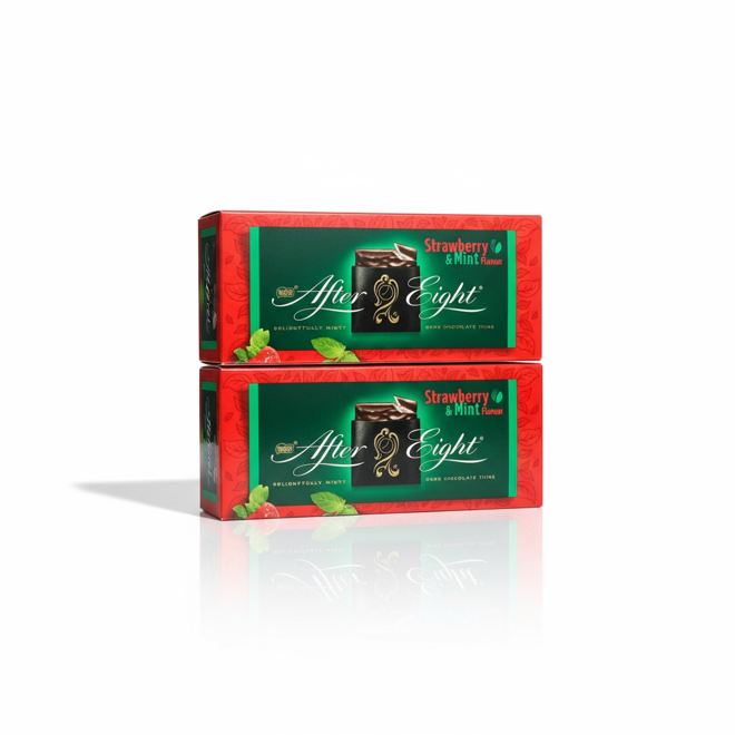 Kép: After Eight Étcsokoládé Eper és Menta Töltelékkel