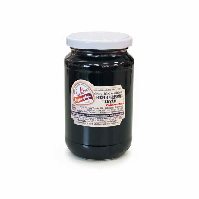 Kép: Házi Készítésű Feketecseresznye Lekvár
