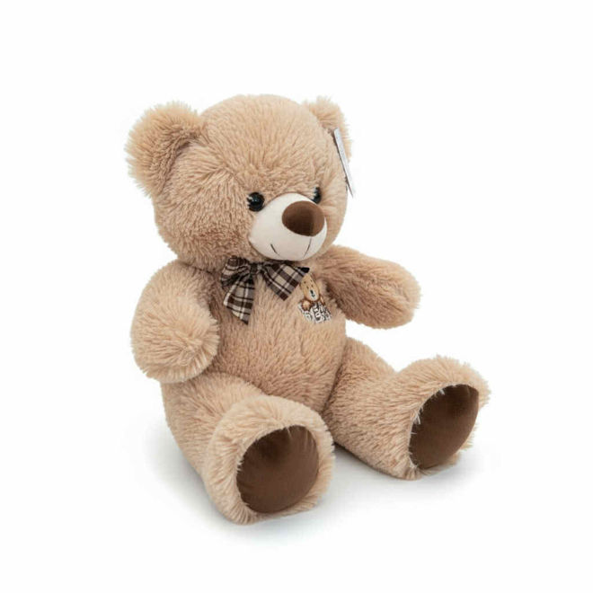 Kép: Plüss Bear Kockás Nyakkendős Maci 30cm