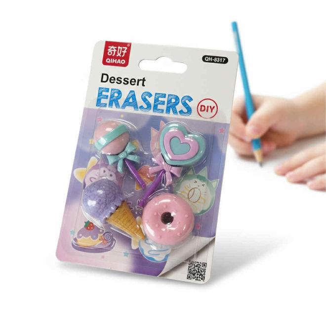 Kép: Lányos Fagyis radírkészlet