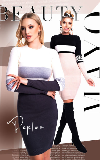 Kép: Mayo Chix Poplar Krém Szürke Ruha