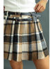 Kép: Barna Kockás Szoknya Short Béléssel