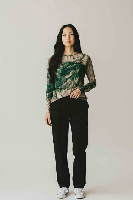 Kép: Masca Zöld Mintás Felső