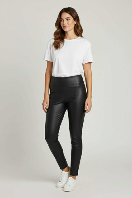 Kép: Fekete Bélelt Fényes Cicanadrág