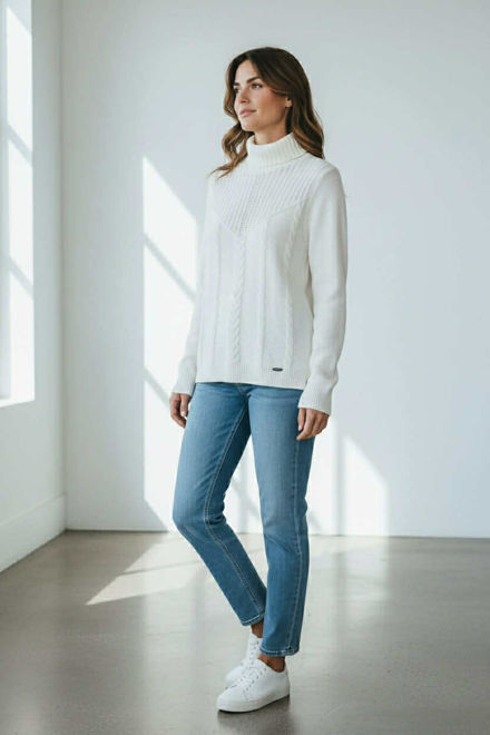 Kép: Mayo Chix Warendorf Fehér Minás Pulóver