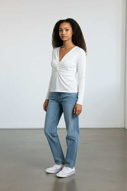 Kép: Masca Fehér Húzott Felső