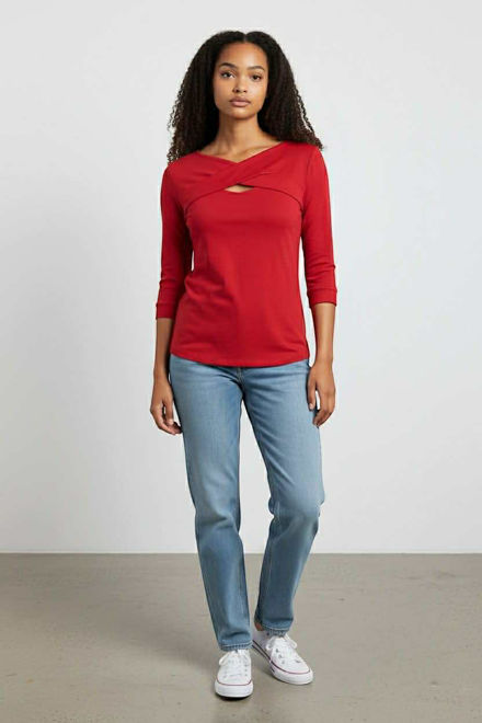 Kép: Masca Piros Kivágott Felső